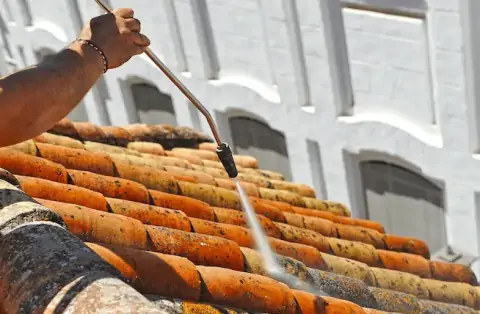 Nettoyage de toitures - Marcilly-en-Gault